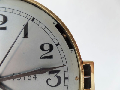 KRIEGSMARINE WALL CLOCK KIENINGER & OBERGFELL  