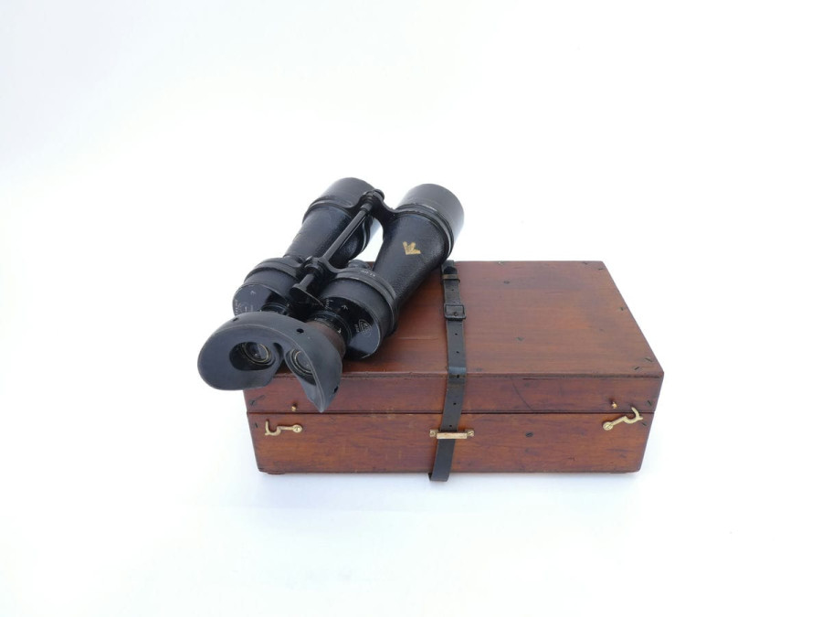 ROSS 10 X 70 "CAPTAINS SIGHT" DECK MOUNTED & HAND HELD