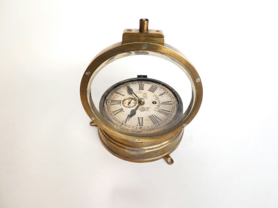 A RARE KAISER MARINE WALL CLOCK – BY SCHNOOR KIEL.