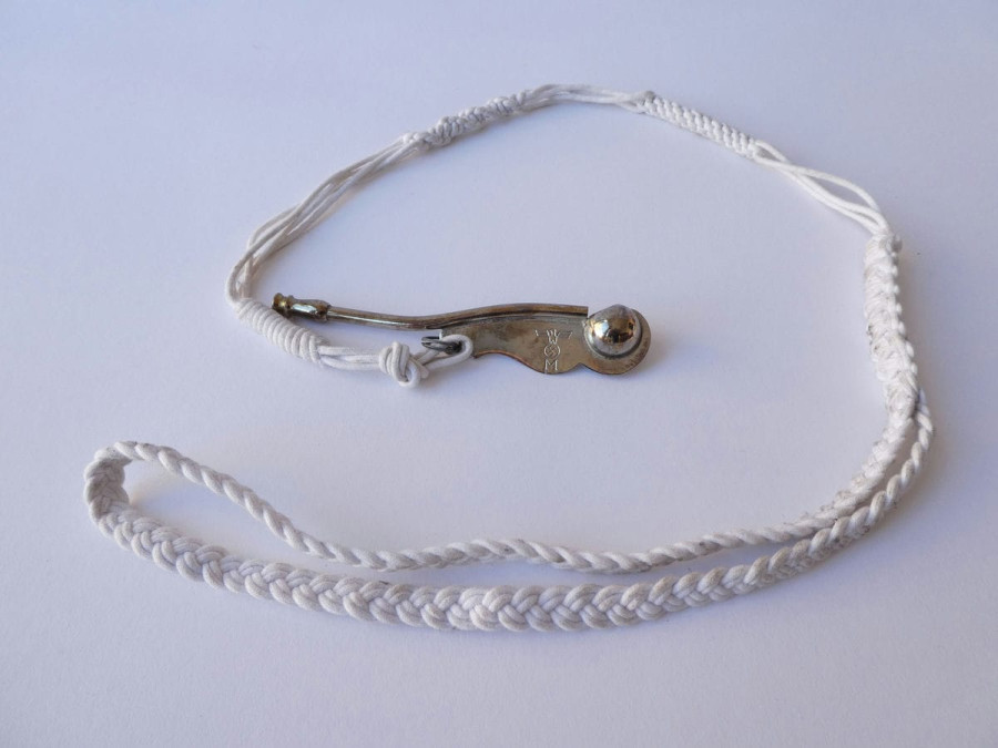 KRIEGSMARINE BOSUN´S WHISTLE WITH LANYARD