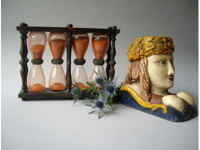 18TH CENTURY TILLER HEAD