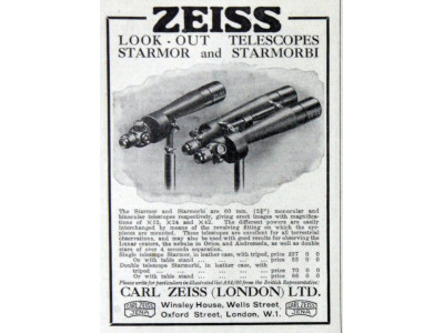 Rare polished Zeiss strarmorbi binocular