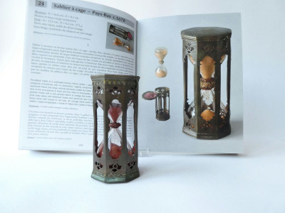 A DUTCH SANDGLASS CA. 1670