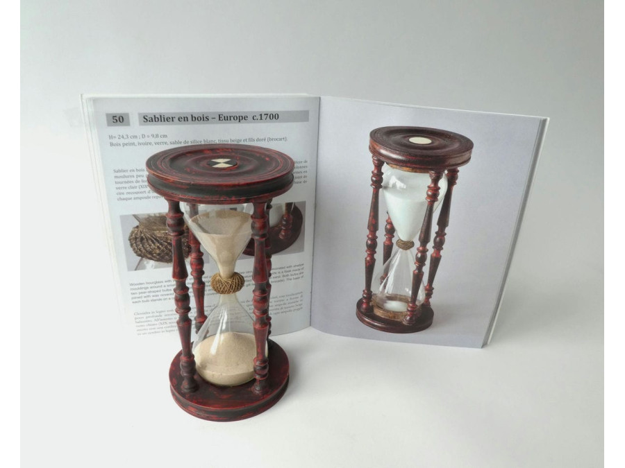 ANTIQUE HOURGLASS 18TH CENTURY