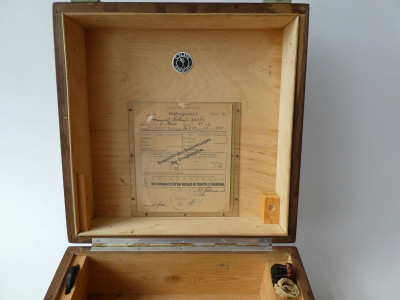 WW2. KRIEGSMARINE SEXTANT BY PLATH HAMBURG 1943