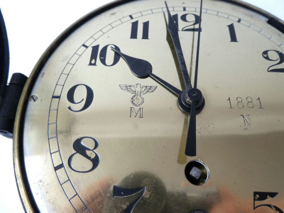 KIENINGER & OBERGFELL KRIEGSMARINE CLOCK