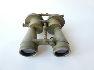 A PAIR CARL ZEISS DEK MOUNTED BINOCULARS 7X50 H 
