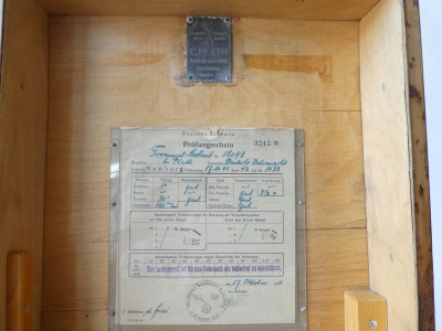 WW2. KRIEGSMARINE SEXTANT BY PLATH HAMBURG 1940	