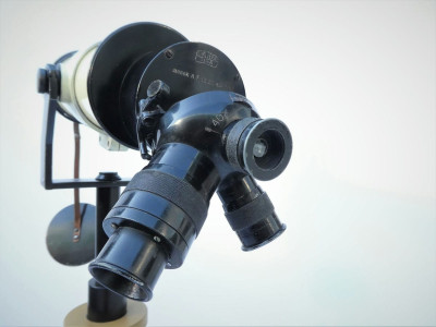 CARL ZEISS ASEM TURRET TELESCOPE 12 + 20 + 40 X 80