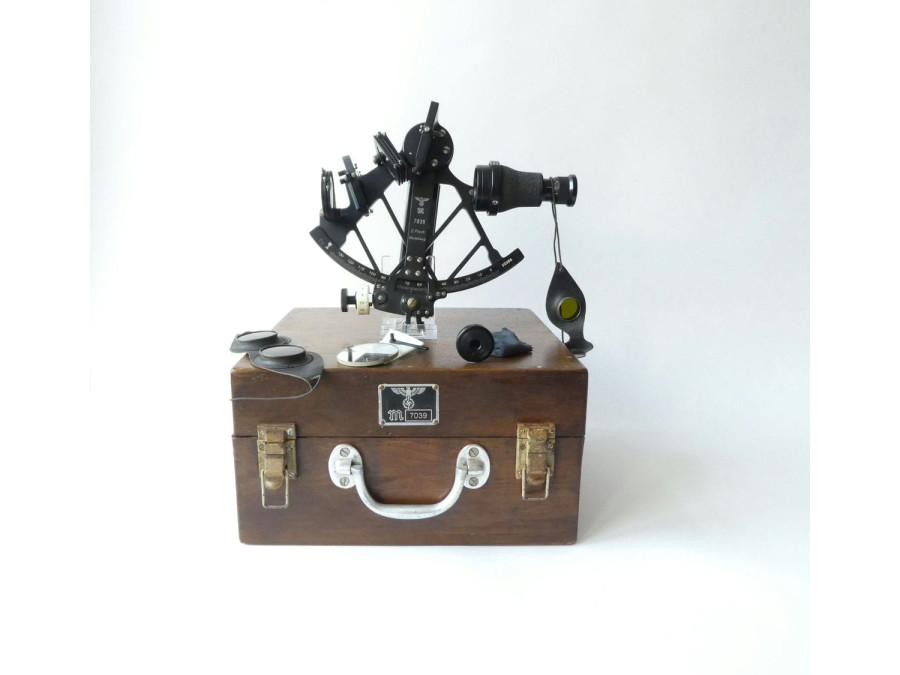 PLATH WW2. KRIEGSMARINE SEXTANT 1943 
