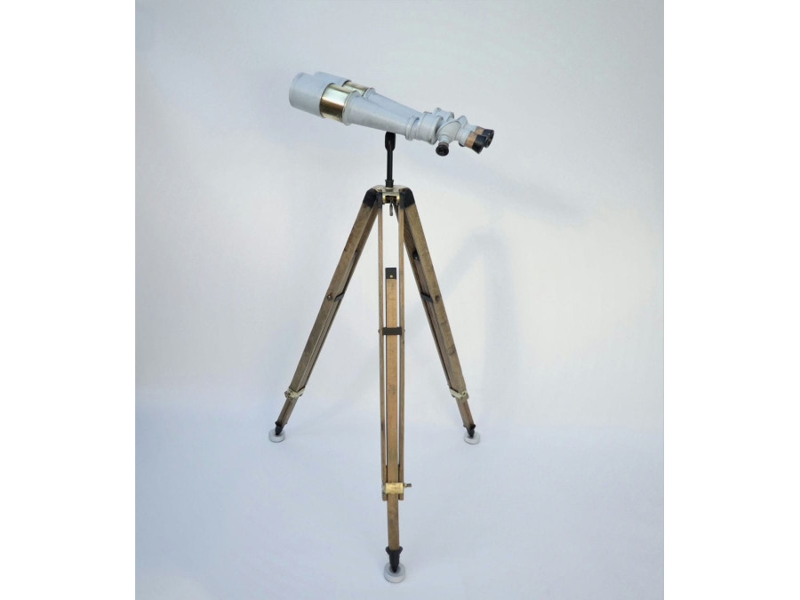 DECK MOUNTED TURRET BINOCULAR BUSCH RATHENOW 12 + 20 X 80