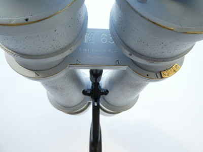 DECK MOUNTED TURRET BINOCULAR BUSCH RATHENOW 12 + 20 X 80