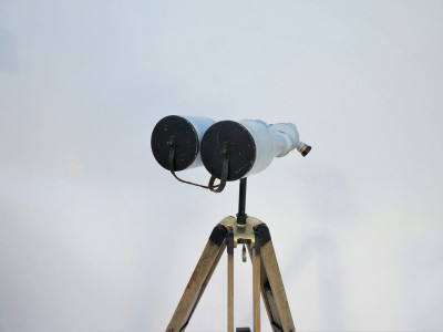 DECK MOUNTED TURRET BINOCULAR BUSCH RATHENOW 12 + 20 X 80