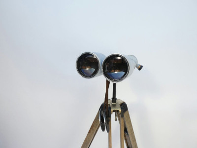 DECK MOUNTED TURRET BINOCULAR BUSCH RATHENOW 12 + 20 X 80