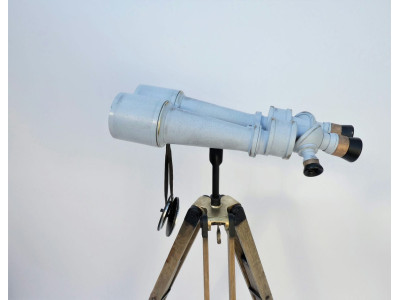 DECK MOUNTED TURRET BINOCULAR BUSCH RATHENOW 12 + 20 X 80