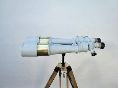 DECK MOUNTED TURRET BINOCULAR BUSCH RATHENOW 12 + 20 X 80