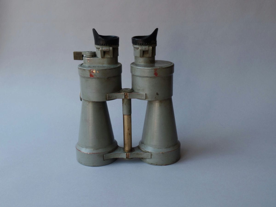 CARL ZEISS DECK MOUNTED CONNING TOWER BINOCULARS   