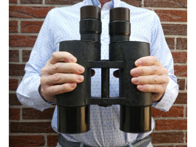 FIRST MODEL 8 X 60 - CARL ZEISS DECK MOUNTED BINOCULARS 