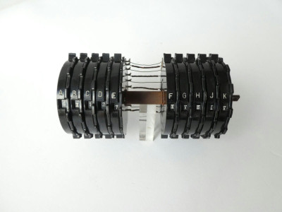 WWII. GERMAN CIPHER MACHINE ROTORS