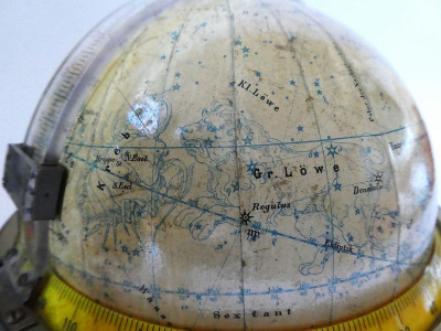 WWII. U-BOAT NAVIGATION GLOBE BY E. SCHOTTE & CO
