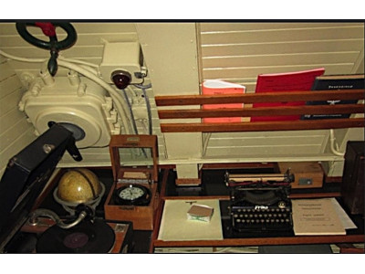 WWII. U-BOAT NAVIGATION GLOBE BY E. SCHOTTE & CO