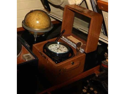 WWII. U-BOAT NAVIGATION GLOBE BY E. SCHOTTE & CO