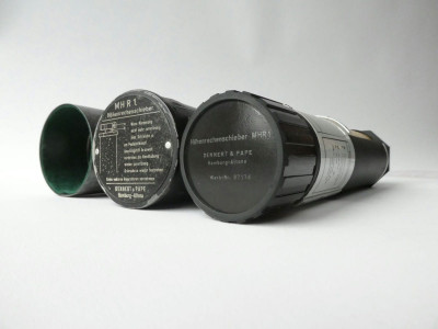 U-BOAT CYLINDRICAL CALCULATING SLIDE RULE: DENNERT & PAPE